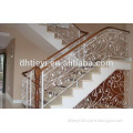 powder coated interior wrought iron stairway handrail/staircase railings